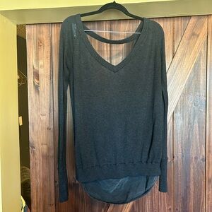 Open back Lulu lemon top